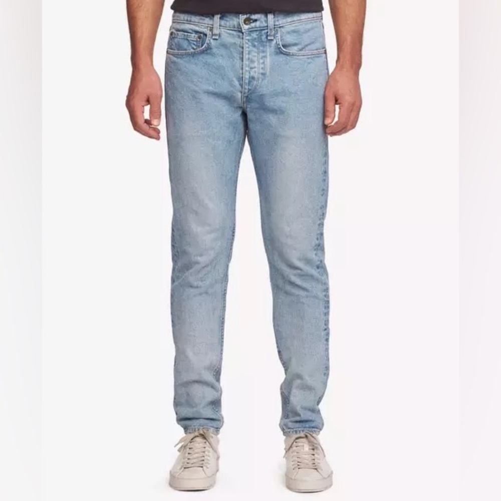 RAG & BONE Fit 1 Extra Slim Denim Jeans Montauk Wash 38x25